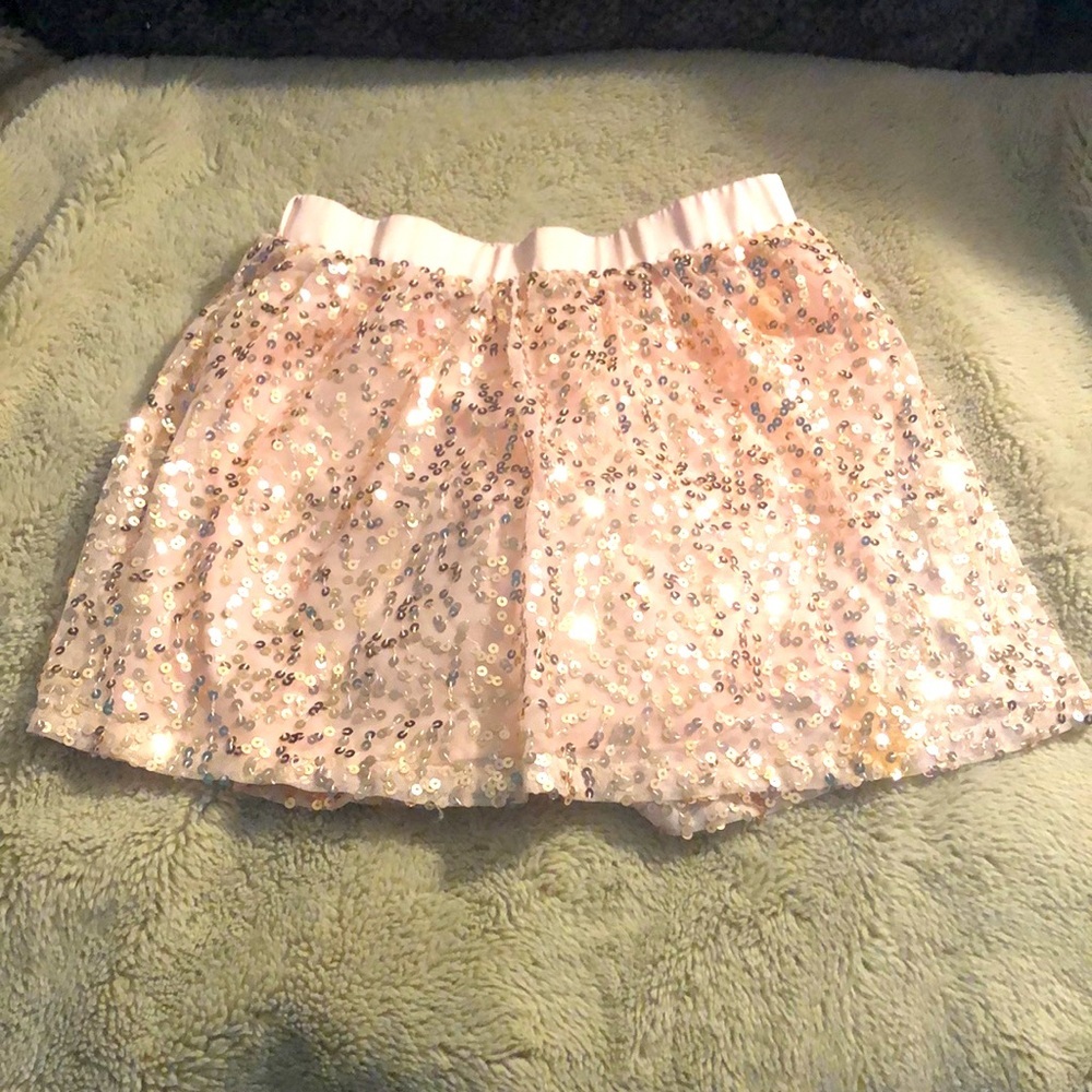 🎉4 for $20 Candie’s Girl Pink Sequin Skirt, size XS/S (7-8)